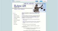 Desktop Screenshot of bufeteinclanmendez.es